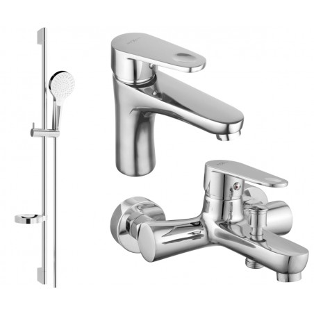 Mexen Kama DS05 vanový set, chrom - 72503DS05-00