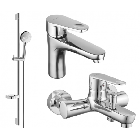 Mexen Kama DS75 vanová sada, chrom - 72503DS75-00