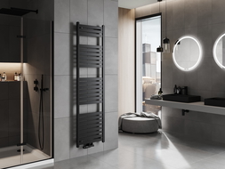 Mexen Uran koupelnový radiátor 1800 x 500 mm, 801 W, černý - W105-1800-500-00-70