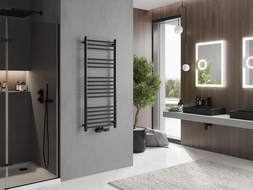 Mexen Yodo koupelnový radiátor 1200 x 500 mm, 382 W, černý - W113-1200-500-00-70