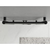 Mexen Yodo radiátor koupelnový 1200 x 500 mm, 382 W, černý - W113-1200-500-00-70