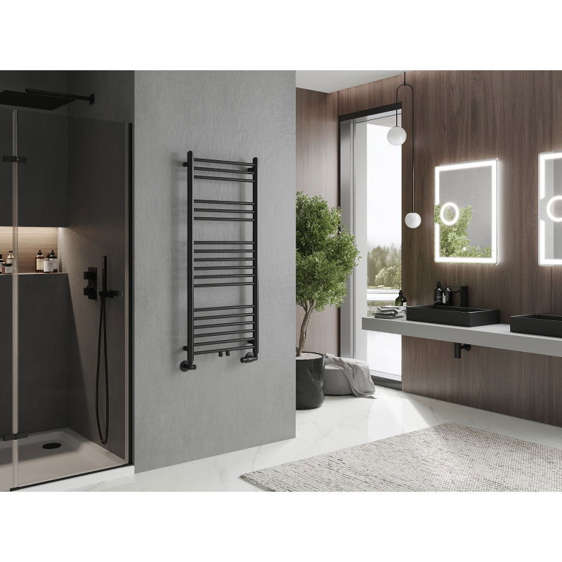 Mexen Yodo koupelnový radiátor 1200 x 500 mm, 382 W, černý - W113-1200-500-00-70