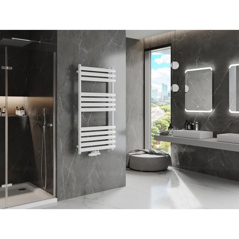 Mexen Jowisz koupelnový radiátor 1200 x 600 mm, 594 W, bílý - W107-1200-600-00-20