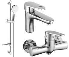 Mexen Kama DF05 sprchový set, chrom - 72504DF05-00