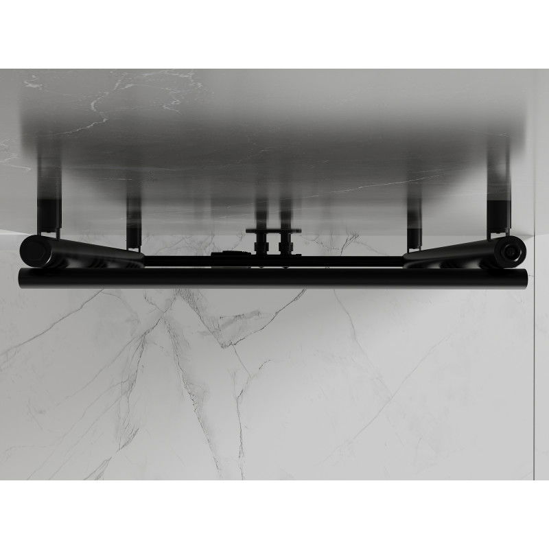 Mexen Jowisz koupelnový radiátor 1200 x 600 mm, 594 W, černý - W107-1200-600-00-70