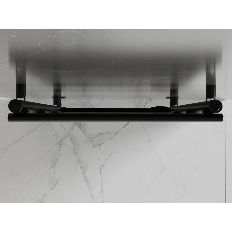 Mexen Jowisz koupelnový radiátor 1200 x 600 mm, 594 W, černý - W107-1200-600-00-70