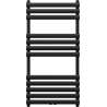 Mexen Jowisz koupelnový radiátor 1200 x 600 mm, 594 W, černý - W107-1200-600-00-70