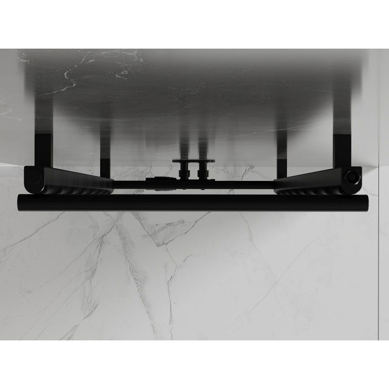 Mexen Saturn koupelnový radiátor 1200 x 500 mm, 409 W, černý - W108-1200-500-00-70