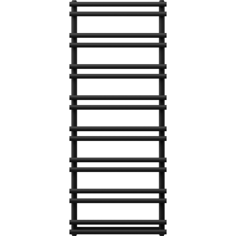 Mexen Saturn koupelnový radiátor 1200 x 500 mm, 409 W, černý - W108-1200-500-00-70
