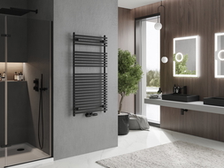 Mexen Sol koupelnový radiátor 1200 x 600 mm, 658 W, černý - W125-1200-600-00-70