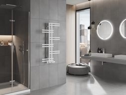 Mexen Jari dekorativní koupelnový radiátor 1005 x 550 mm, 339 W, bílý - W115-1005-550-00-20