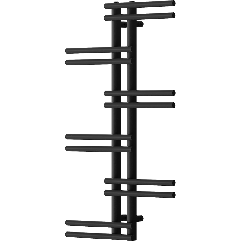 Mexen Jari dekorativní koupelnový radiátor 1005 x 550 mm, 339 W, černý - W115-1005-550-00-70