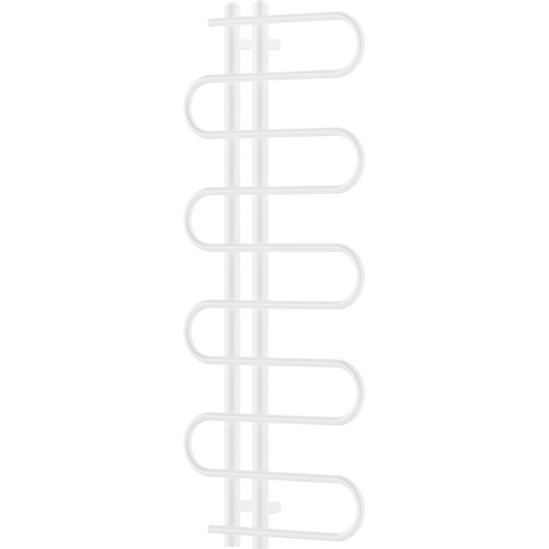 Mexen Kiso dekorativní koupelnový radiátor 1250 x 500 mm, 256 W, bílý - W114-1250-500-00-20