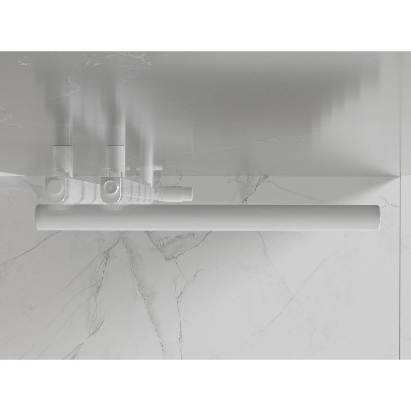 Mexen Jukon dekorativní koupelnový radiátor 988 x 500 mm, 461 W, bílý - W116-0988-500-00-20