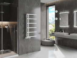 Mexen Jukon dekorativní koupelnový radiátor 988 x 500 mm, 461 W, bílý - W116-0988-500-00-20