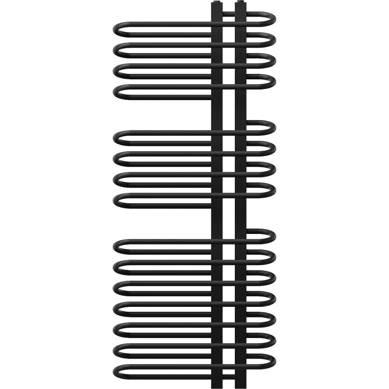 Mexen Ops topný žebřík 1300 x 550 mm, 694 W, černý - W122-1300-550-00-70