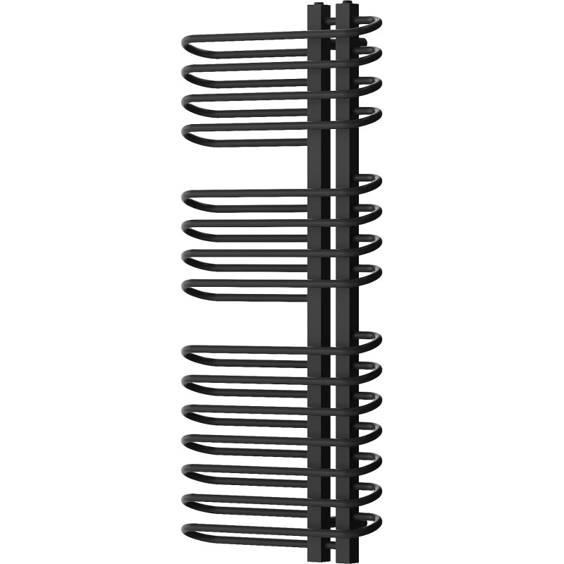 Mexen Ops topný žebřík 1300 x 550 mm, 694 W, černý - W122-1300-550-00-70