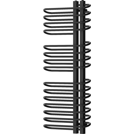Mexen Ops topný žebřík 1300 x 550 mm, 694 W, černý - W122-1300-550-00-70