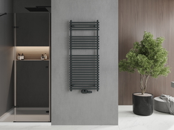 Mexen Sol koupelnový radiátor 1200 x 500 mm, 569 W, antracit - W125-1200-500-00-66