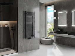 Mexen Pluton koupelnový radiátor 1200 x 500 mm, 625 W, antracit - W106-1200-500-00-66