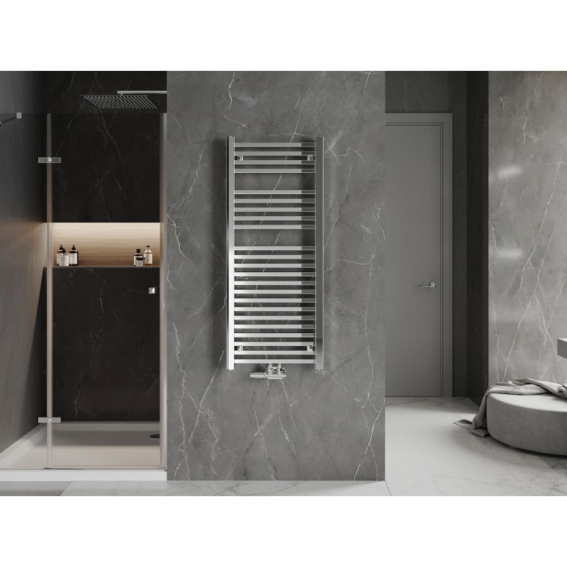 Mexen Pluton koupelnový radiátor 1200 x 500 mm, 493 W, chrom - W106-1200-500-00-01