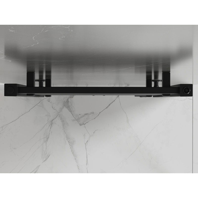 Mexen Pluton koupelnový radiátor 1200 x 600 mm, 726 W, černý - W106-1200-600-00-70