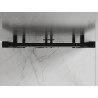 Mexen Pluton koupelnový radiátor 1450 x 600 mm, 835 W, černý - W106-1450-600-00-70