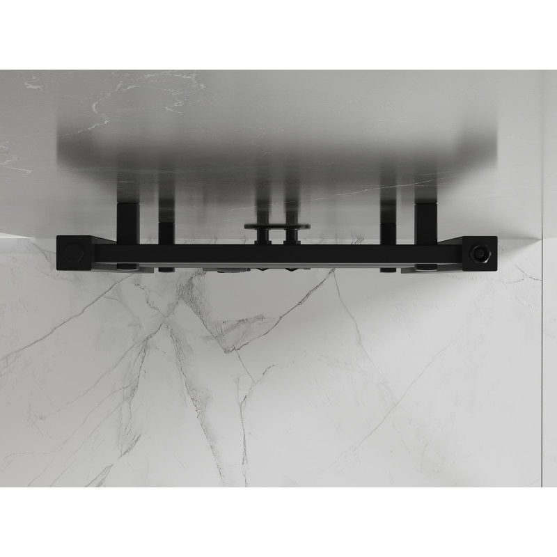 Mexen Pluton koupelnový radiátor 1700 x 500 mm, 855 W, černý - W106-1700-500-00-70