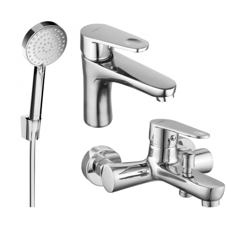 Mexen Kama R75 vanová sada, chrom - 72503R75-00