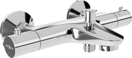 Mexen Nox termostatická vanová baterie, chrom - 77350-00