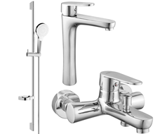 Mexen Kama DS05 koupelnová sada, chrom - 72513DS05-00