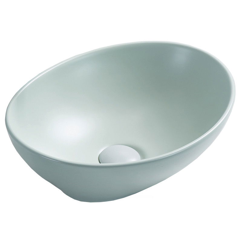 Mexen Elza umyvadlo na desku 40 x 33 cm, mátová mat - 21014046