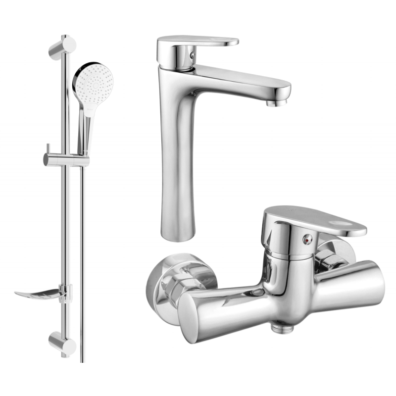 Mexen Kama DF05 sprchová sada, chrom - 72514DF05-00