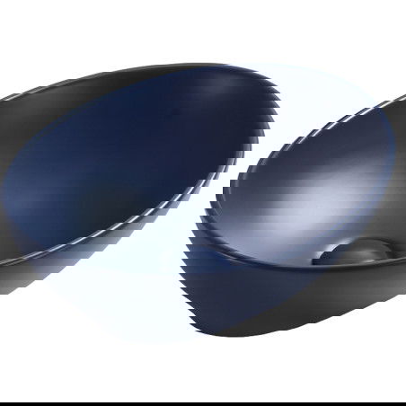 Mexen Elza umyvadlo na desku 40 x 33 cm, modrá mat - 21014042