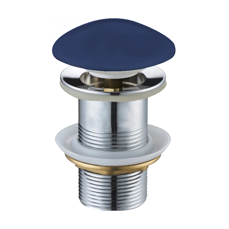 Mexen zátka klik-klak kulatá, matná modrá keramika - 79910-42