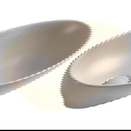 Mexen Elza umyvadlo na desku 40 x 33 cm, béžová mat - 21014066