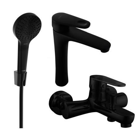 Mexen Kama R05 koupelnová sada, černá - 72513R05-70