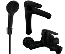 Mexen Kama R05 koupelnová sada, černá - 72513R05-70