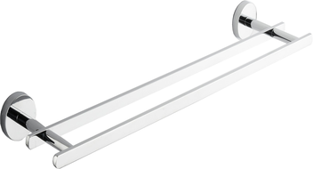 Mexen Loft dvojitý věšák na ručníky, chrom - 7012625-00