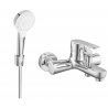 Mexen Kama R05 vanová baterie se sprchovou soupravou, chrom - 7253R05-00