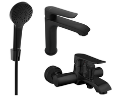 Mexen Pecos R05 koupelnová sada, černá - 72703R05-70