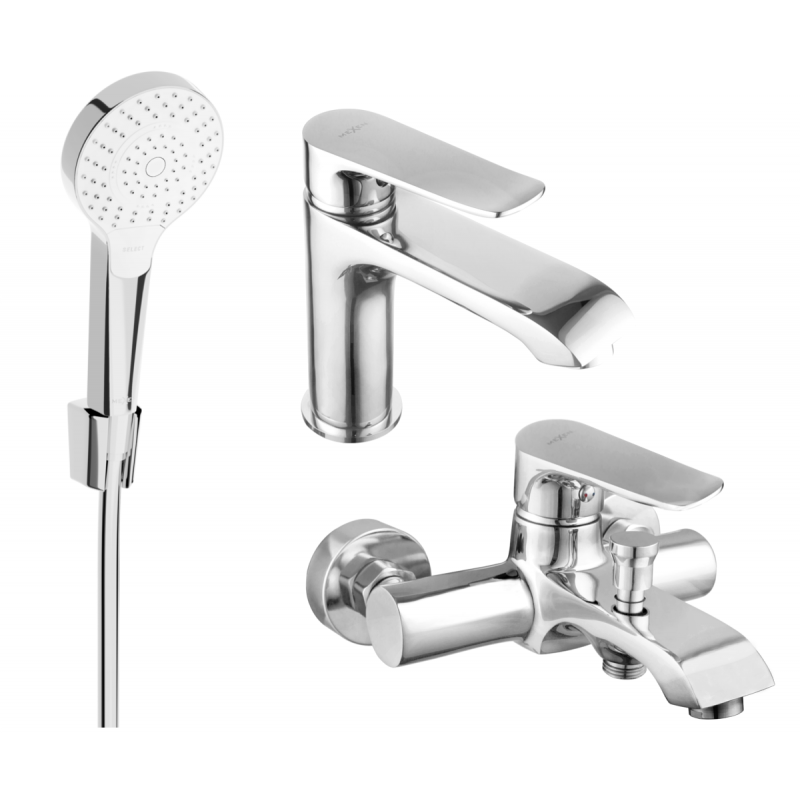 Mexen Pecos R05 vanová sada, chrom - 72703R05-00