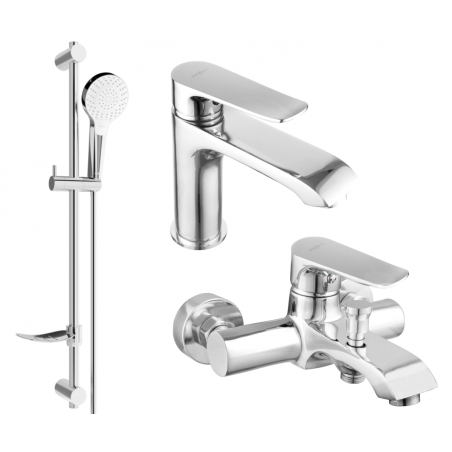 Mexen Pecos DF05 sada pro vanu, chrom - 72703DF05-00
