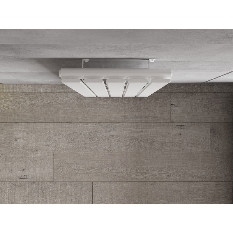 Mexen Boston dekorativní radiátor 1800 x 376 mm, 740 W, bílý - W213-1800-376-01-20