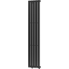 Mexen Boston dekorativní radiátor 1800 x 376 mm, 740 W, černý - W213-1800-376-01-70
