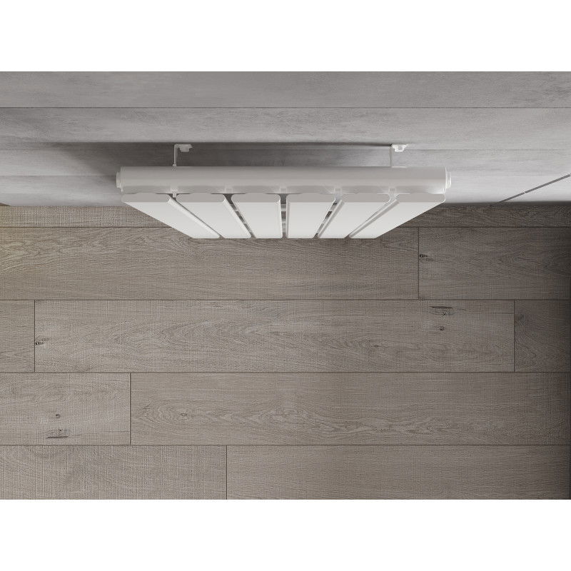 Mexen Boston dekorativní radiátor 1800 x 452 mm, 888 W, bílý - W213-1800-452-00-20