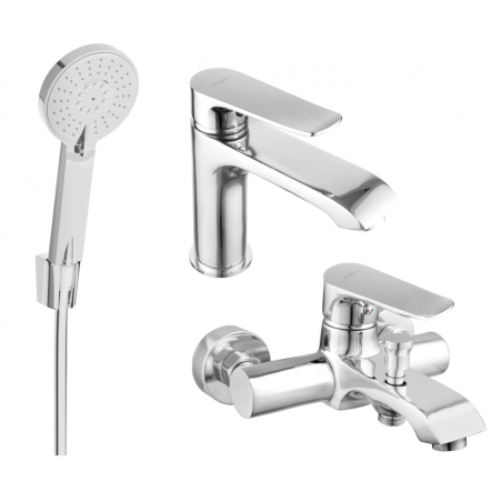 Mexen Pecos R40 sada na vanu, chrom - 72703R40-00