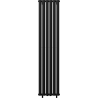 Mexen Dallas dekorativní radiátor 1600 x 360 mm, 1039 W, černý - W214-1600-360-00-70