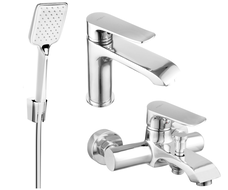 Mexen Pecos R62 sada vanová, chrom - 72703R62-00