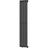 Mexen Nevada dekorativní radiátor 1800 x 360 mm, 705 W, černý - W201-1800-360-00-70